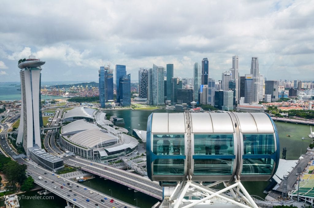 View from Singapore Flyer