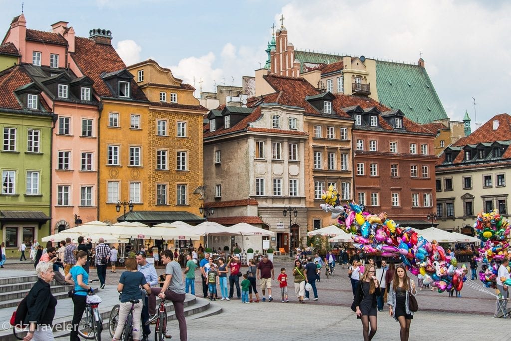 Street View of Warsaw