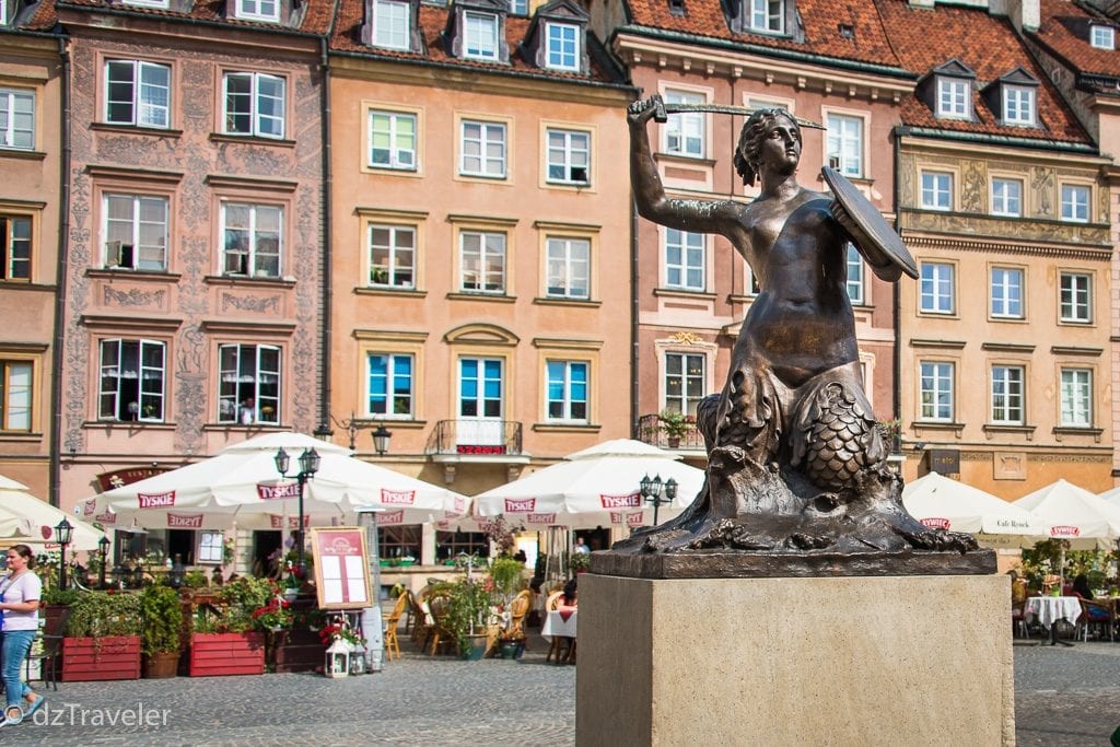 Monument of the Warsaw Mermaid