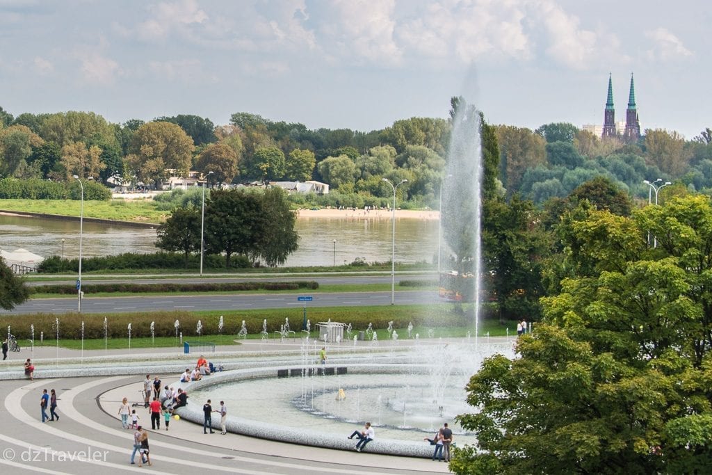 Multimedia Fountain Park, Old Town Warsaw