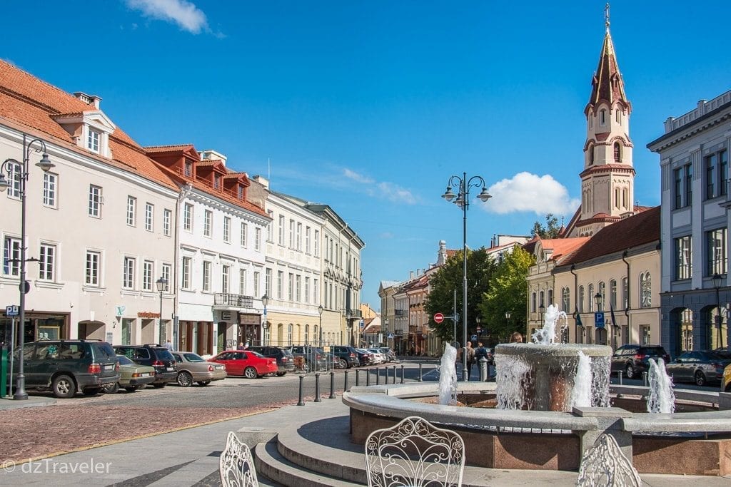 A view of St. Nicholas Church, Vilnius