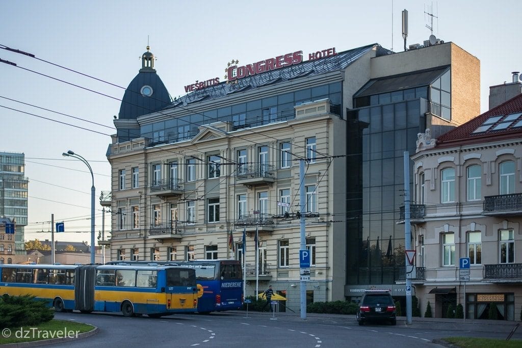 A view of Congress Hotel from the street!