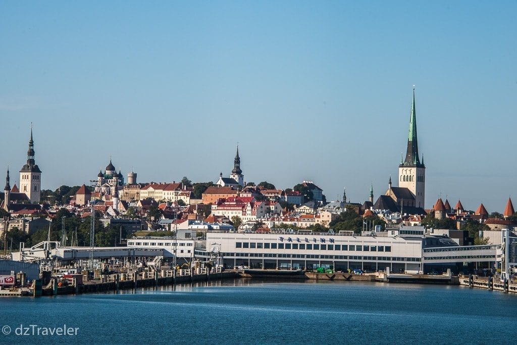 View of Tallinn in Summer