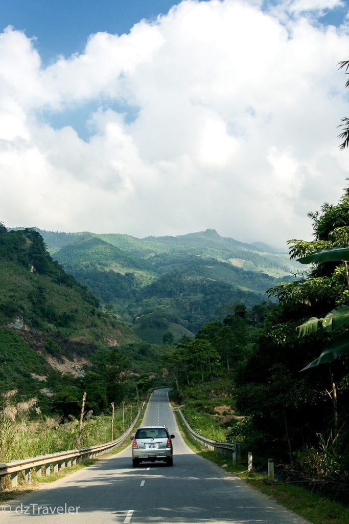 Beautiful Highway to Sapa from Hanoi, Vietnam