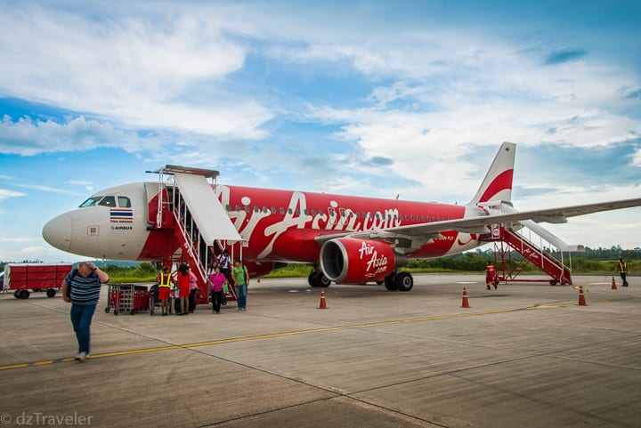 My Trip from Don Muang to Udon Thani (Isaan) by Air Asia.