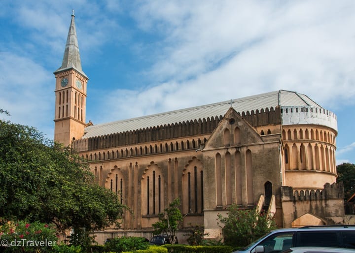 Anglican Cathedral in Stone Town - Slave Market, Zanzibar