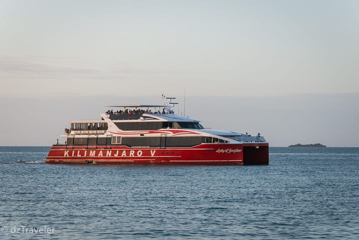 Ferry from Dar Es Salaam to Zanzibar, Tanzania 