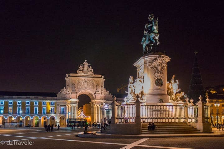 The Praça do Comércio