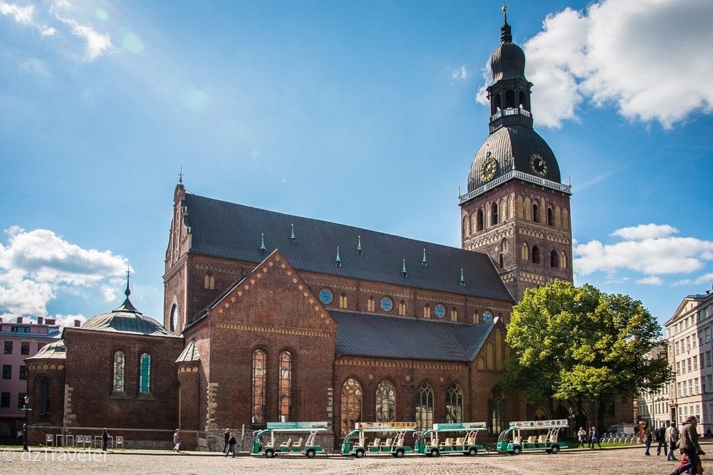 Dome Square and Riga's Dome Cathedral
