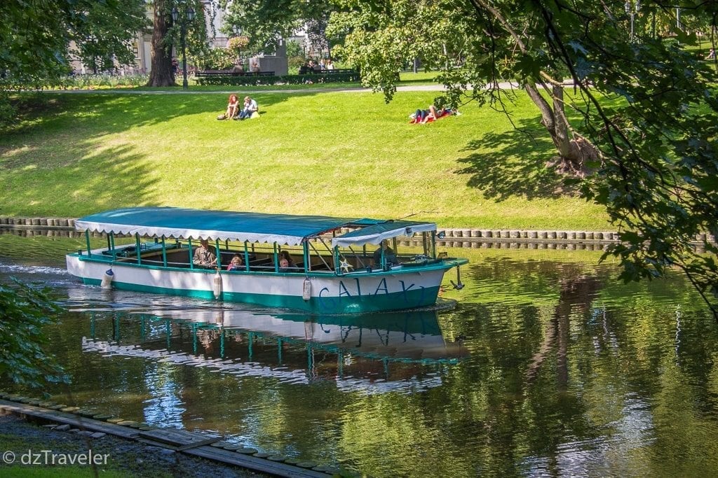 The beautiful canal trip in Riga starts from here!