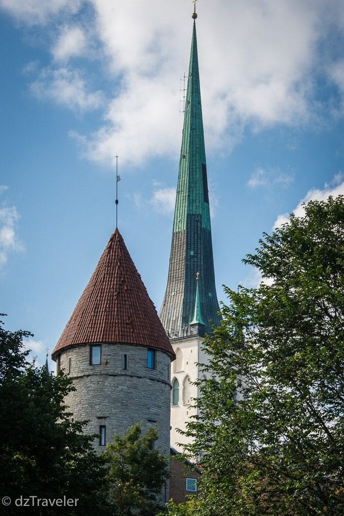 Church Towers in lower town