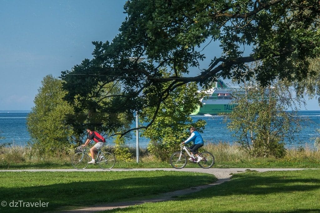 Bike ride along the Baltic Sea