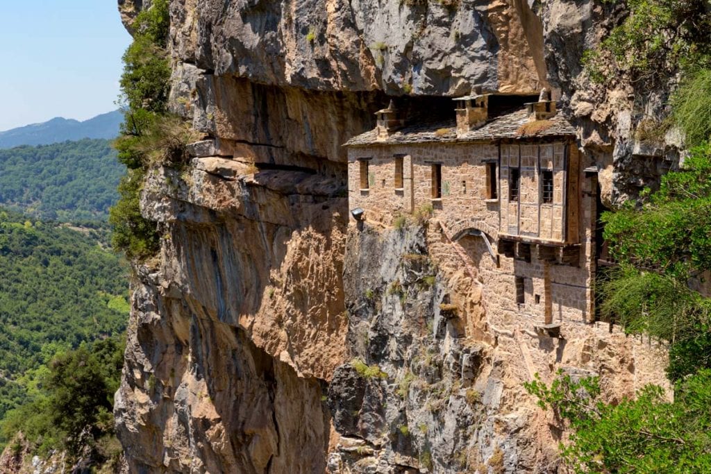 Kipina Monastery in Northern Greece