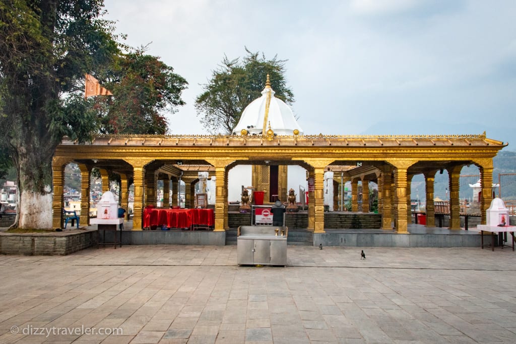 Annapurna Mountains from Bindabasini Temple, Pokhara, Nepal