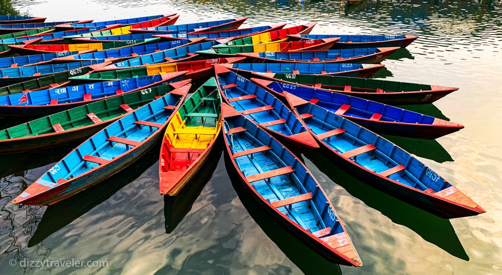 colorful boats