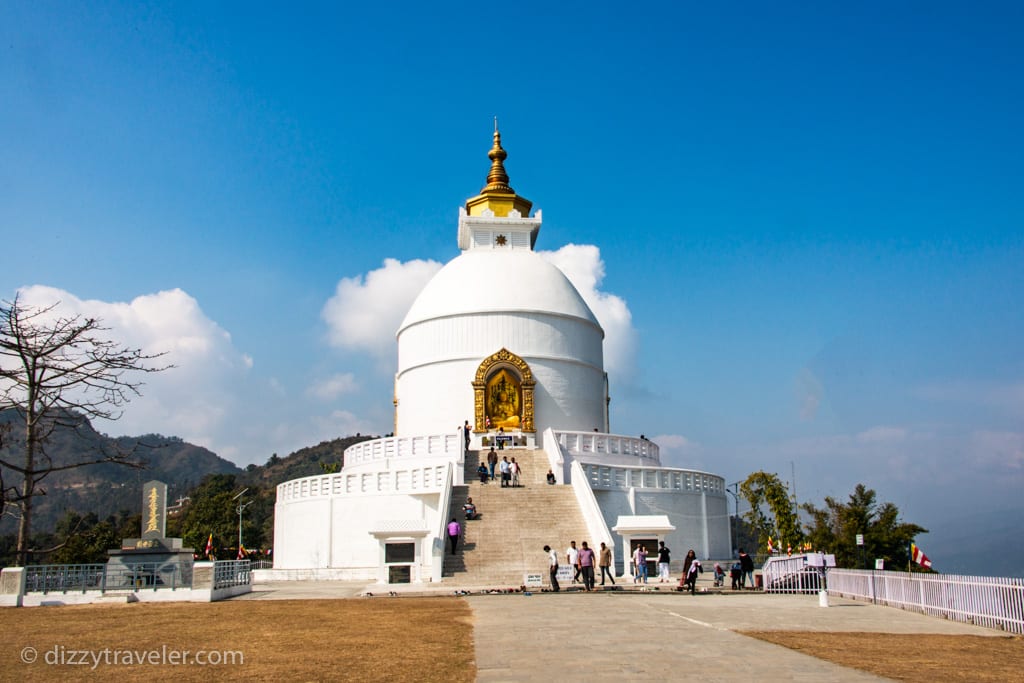 world peace pagoda, Nepal